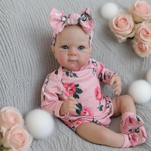Zero pam Reborn Baby Puppen Mädchen,45 cm Lebensechte Babypuppen Aus Silikon Die Echt Aussehen,Reborn Puppen Lebensecht Vollsilikon Baby Mädchen Mit Komplettem Zubehör Zero pam Reborn Baby Puppen Mädchen,45 cm Lebensechte Babypuppen Aus Silikon Die Echt Aussehen,Reborn Puppen Lebensecht Vollsilikon Baby Mädchen Mit Komplettem Zubehör von Zero pam