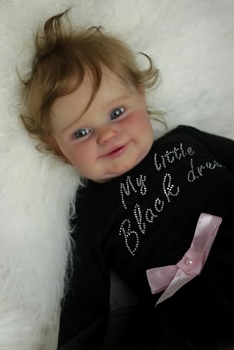 Zero pam Reborn Baby Puppen Mädchen 60 cm Silikon Puppen Realistische Neugeborene Puppen Verwurzelte Haare Große Größe e Puppen Für Kinder mit Fütterungszubehör Zero pam Reborn Baby Puppen Mädchen 60 cm Silikon Puppen Realistische Neugeborene Puppen Verwurzelte Haare Große Größe e Puppen Für Kinder mit Fütterungszubehör von Zero pam