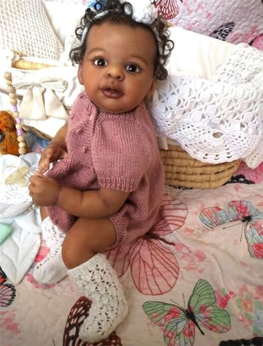 Zero pam Reborn Baby Puppen Schwarz 57 cm Reborn Puppen Lebensecht Silikon Baby Mädchen Babypuppe Wie Echtes Baby Reborn Baby Mädchen Mit Haaren Zero pam Reborn Baby Puppen Schwarz 57 cm Reborn Puppen Lebensecht Silikon Baby Mädchen Babypuppe Wie Echtes Baby Reborn Baby Mädchen Mit Haaren von Zero pam