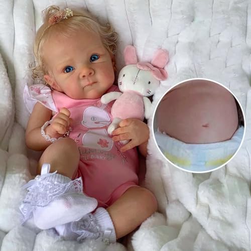 Zero pam Reborn Baby Vollsilikon Lebensecht, 48CM Reborn Baby Mädchen, Lebensechte Babypuppen, Babypuppen Wie Echt, Reborn Puppen Lebensecht Mit Zubehör Zero pam Reborn Baby Vollsilikon Lebensecht, 48CM Reborn Baby Mädchen, Lebensechte Babypuppen, Babypuppen Wie Echt, Reborn Puppen Lebensecht Mit Zubehör von Zero pam