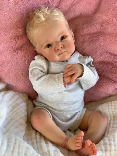 Zero pam Reborn Baby Vollsilikon Lebensecht, Reborn Baby Junge, 48CM Puppe Wie Echtes Baby, Lebensechte Babypuppen, Reborn Puppen Lebensecht Zero pam Reborn Baby Vollsilikon Lebensecht, Reborn Baby Junge, 48CM Puppe Wie Echtes Baby, Lebensechte Babypuppen, Reborn Puppen Lebensecht von Zero pam