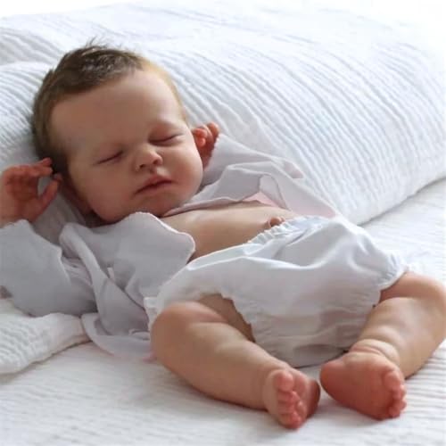 Zero pam Reborn Baby Vollsilikon Lebensecht, Reborn Puppe Junge-50 cm Lebensechte Babypuppen Puppe Wie Echtes Baby Silikon Baby Realistische Reborn Puppen Lebensecht Zero pam Reborn Baby Vollsilikon Lebensecht, Reborn Puppe Junge-50 cm Lebensechte Babypuppen Puppe Wie Echtes Baby Silikon Baby Realistische Reborn Puppen Lebensecht von Zero pam