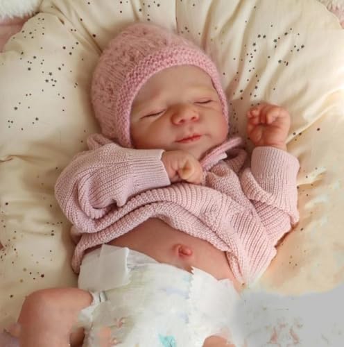 Zero pam Reborn Baby Vollsilikon Lebensecht-45CM Reborn Baby Mädchen, Babypuppen Wie Echt, Silikon Baby Puppe Echt, Reborn Puppen Lebensecht Mit Zubehör Zero pam Reborn Baby Vollsilikon Lebensecht-45CM Reborn Baby Mädchen, Babypuppen Wie Echt, Silikon Baby Puppe Echt, Reborn Puppen Lebensecht Mit Zubehör von Zero pam