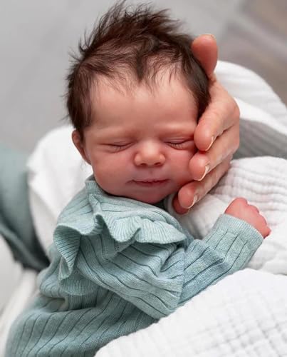 Zero pam Reborn Baby Vollsilikon Lebensecht-45CM Reborn Baby Mädchen Silikon Baby Babypuppen Wie Echt Reborn Puppen Lebensecht Echt Aussehende Babypuppen Zero pam Reborn Baby Vollsilikon Lebensecht-45CM Reborn Baby Mädchen Silikon Baby Babypuppen Wie Echt Reborn Puppen Lebensecht Echt Aussehende Babypuppen von Zero pam