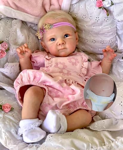 Zero pam Reborn Baby Vollsilikon Lebensecht-48CM Reborn Puppen Lebensecht, Silikon Baby Mädchen, Babypuppen Puppe Wie Echtes, Silikon Puppen Mit Blondes Haaren, Zero pam Reborn Baby Vollsilikon Lebensecht-48CM Reborn Puppen Lebensecht, Silikon Baby Mädchen, Babypuppen Puppe Wie Echtes, Silikon Puppen Mit Blondes Haaren, von Zero pam