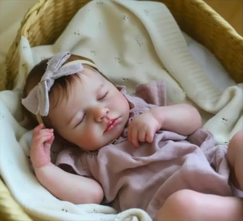 Zero pam Reborn Baby Vollsilikon Lebensecht Mädchen, Reborn Babypuppe Wie Echtes Babys 50 cm,Vollsilikon Baby Mädchen Lebensecht,Realistische Babypuppen Weichen Körper Zero pam Reborn Baby Vollsilikon Lebensecht Mädchen, Reborn Babypuppe Wie Echtes Babys 50 cm,Vollsilikon Baby Mädchen Lebensecht,Realistische Babypuppen Weichen Körper von Zero pam