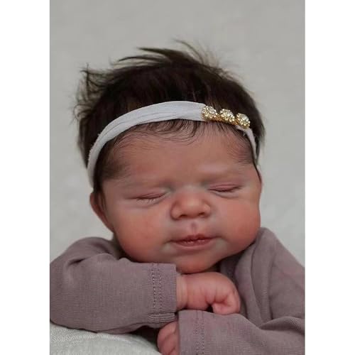 Zero pam Reborn Baby Vollsilikon Lebensecht Mädchen,45 cm Silikon Baby Puppe Die Echt Aussehen,Puppen Wie Echte Reborn-Babys Aus Silikon, Schlafende Neugeborene Babys Als Geschenke Zero pam Reborn Baby Vollsilikon Lebensecht Mädchen,45 cm Silikon Baby Puppe Die Echt Aussehen,Puppen Wie Echte Reborn-Babys Aus Silikon, Schlafende Neugeborene Babys Als Geschenke von Zero pam