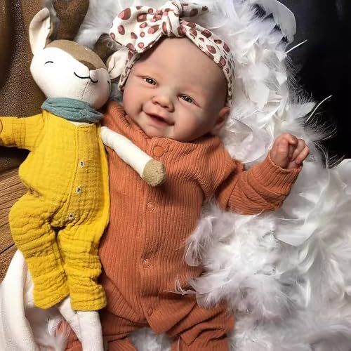 Zero pam Reborn Baby Vollsilikon Lebensecht Mädchen 48 cm Lebensechte Babypuppen Wie Echt Mit Süßem Lächeln Puppen Die Aussehen Wie Echte Babys Für Kinder 3+ Zero pam Reborn Baby Vollsilikon Lebensecht Mädchen 48 cm Lebensechte Babypuppen Wie Echt Mit Süßem Lächeln Puppen Die Aussehen Wie Echte Babys Für Kinder 3+ von Zero pam