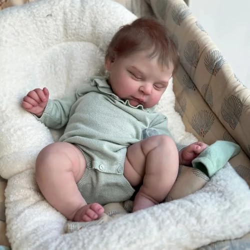 Zero pam Reborn Baby Vollsilikon Lebensecht Mädchen 50 cm,Reborn Baby Mädchen Anatomisch Korrekt,Realistische Babypuppen Weichen Körper,Babypuppen Wie Echtes Babys Zero pam Reborn Baby Vollsilikon Lebensecht Mädchen 50 cm,Reborn Baby Mädchen Anatomisch Korrekt,Realistische Babypuppen Weichen Körper,Babypuppen Wie Echtes Babys von Zero pam