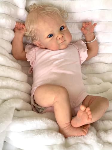 Zero pam Reborn Baby Vollsilikon Lebensecht Mädchen Bettie 18 Zoll Schöne Reborn Puppe Mädchen,Babypuppen Lebensecht Waschbar, Eine Babypuppe Die Aussieht Wie EIN Echtes Baby Zero pam Reborn Baby Vollsilikon Lebensecht Mädchen Bettie 18 Zoll Schöne Reborn Puppe Mädchen,Babypuppen Lebensecht Waschbar, Eine Babypuppe Die Aussieht Wie EIN Echtes Baby von Zero pam