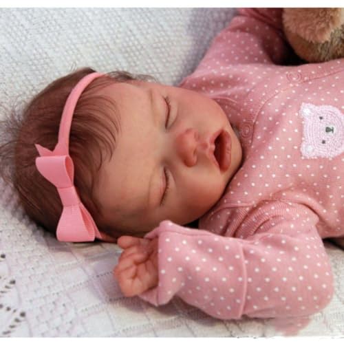 Zero pam Reborn Baby Vollsilikon Lebensecht Mädchen Offener Mund 45cm Reborn Baby Mädchen Lebensechte Babypuppe Wie Echtes Newborn Baby Puppe Realistische Puppen Ab 3 Jahre Zero pam Reborn Baby Vollsilikon Lebensecht Mädchen Offener Mund 45cm Reborn Baby Mädchen Lebensechte Babypuppe Wie Echtes Newborn Baby Puppe Realistische Puppen Ab 3 Jahre von Zero pam