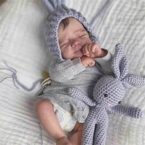 Zero pam Reborn Baby Wiedergeborene Babys, 48 Zentimeter silikon, wirkliche Neugeborene Babys, echte Babys, echte mädchen, echte Impulse, EIN feierliches Geschenk für die Kinder von Zero pam