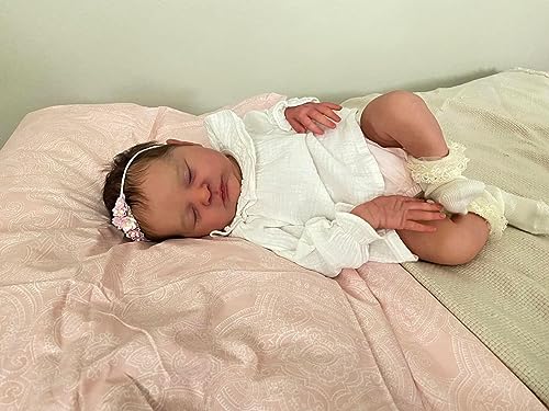 Zero pam Reborn BabyPuppen Lebensecht 48 cm, Reborn Baby Mädchen Aus Weichem Stoff Körper Gemacht, Babypuppe Wie Echtes Baby, Realistische Reborn Baby Für Kinder Zero pam Reborn BabyPuppen Lebensecht 48 cm, Reborn Baby Mädchen Aus Weichem Stoff Körper Gemacht, Babypuppe Wie Echtes Baby, Realistische Reborn Baby Für Kinder von Zero pam
