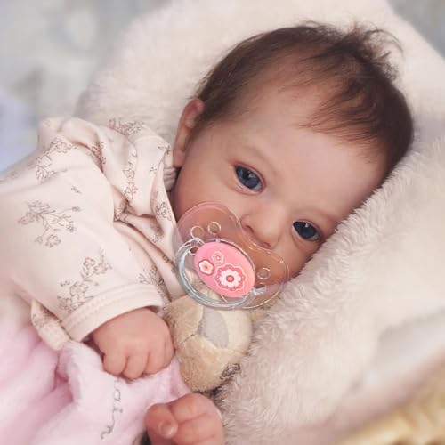 Zero pam Reborn Babypuppe Lebensecht 48 cm Silikon Babypuppe Wie Echtes Baby Realistisch Newborn Baby Puppe Reborn Baby Mädchen Mit Weichem Stoffkörper Zero pam Reborn Babypuppe Lebensecht 48 cm Silikon Babypuppe Wie Echtes Baby Realistisch Newborn Baby Puppe Reborn Baby Mädchen Mit Weichem Stoffkörper von Zero pam