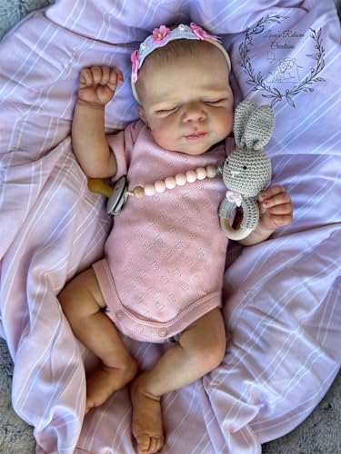 Zero pam Reborn Babypuppe Vollsilikon,Realistische Reborn Baby Mädchen 45 cm, Silikon Babypuppe Wie Echtes Baby, Lebensechte Neugeborenes Puppe Mit Zubehör Zero pam Reborn Babypuppe Vollsilikon,Realistische Reborn Baby Mädchen 45 cm, Silikon Babypuppe Wie Echtes Baby, Lebensechte Neugeborenes Puppe Mit Zubehör von Zero pam