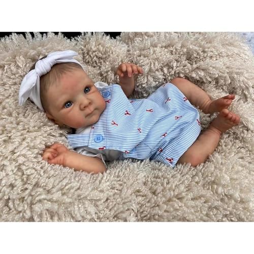 Zero pam Reborn Babypuppe Wie Echtes Baby,Reborn Baby Vollsilikon Mädchen Lebensecht 45 cm,Realistische Babypuppen Waschbare,Reborn Puppe Mädchen Für Kinder Zero pam Reborn Babypuppe Wie Echtes Baby,Reborn Baby Vollsilikon Mädchen Lebensecht 45 cm,Realistische Babypuppen Waschbare,Reborn Puppe Mädchen Für Kinder von Zero pam