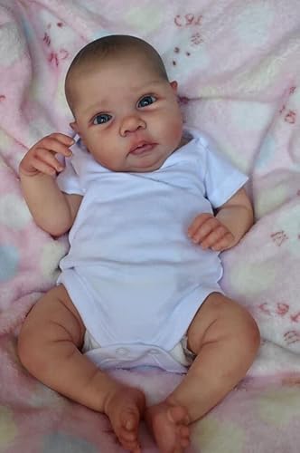Zero pam Reborn Babypuppe Wie Echtes Baby 20 Zoll Newborn Baby Puppe Realistisch Silikon Baby Junge Lebensechte Puppe Ab 3 Jahre Mädchen von Zero pam