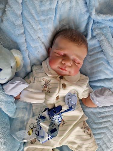 Zero pam Reborn Puppe Junge 48cm Reborn Baby Vollsilikon Lebensecht Babypuppe Silikon Puppen Baby Puppe Echt Wie EIN Baby Realistische Newborn Babypuppen Wie Echt Wiedergeborene Puppe Zero pam Reborn Puppe Junge 48cm Reborn Baby Vollsilikon Lebensecht Babypuppe Silikon Puppen Baby Puppe Echt Wie EIN Baby Realistische Newborn Babypuppen Wie Echt Wiedergeborene Puppe von Zero pam