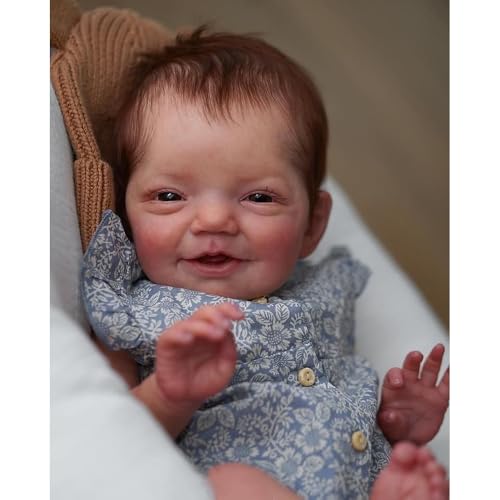 Zero pam Reborn Puppe Lebensecht Reborn Baby Mädchen 50 cm, 20 Zoll Realistische Babygröße Süßes Lächeln Babypuppen Weicher Baumwollkörper Neugeborene Mädchen mit Haare für Kinder ab 3 Jahren Zero pam Reborn Puppe Lebensecht Reborn Baby Mädchen 50 cm, 20 Zoll Realistische Babygröße Süßes Lächeln Babypuppen Weicher Baumwollkörper Neugeborene Mädchen mit Haare für Kinder ab 3 Jahren von Zero pam