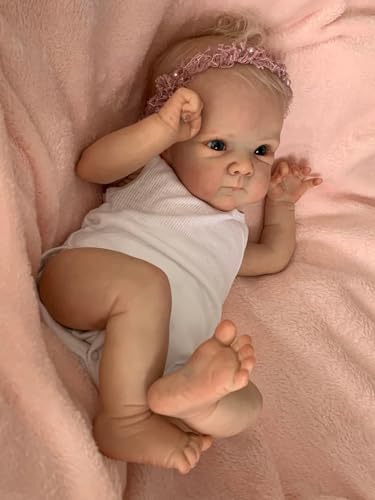 Zero pam Reborn Puppe Mädchen 45 cm Reborn Baby Vollsilikon Lebensechte Babypuppe Wie Echtes Baby Wasserdicht Realistische Puppen Mit Zubehör Zero pam Reborn Puppe Mädchen 45 cm Reborn Baby Vollsilikon Lebensechte Babypuppe Wie Echtes Baby Wasserdicht Realistische Puppen Mit Zubehör von Zero pam