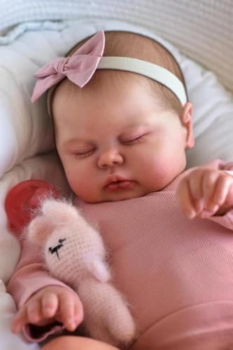 Zero pam Reborn Puppen Lebensecht-47CM Reborn Baby Mädchen, Babypuppen Wie Echt, Echte Puppe Lebensecht, Silikon Puppe, Realistische Neugeborenen Puppen Mit Schnuller Zero pam Reborn Puppen Lebensecht-47CM Reborn Baby Mädchen, Babypuppen Wie Echt, Echte Puppe Lebensecht, Silikon Puppe, Realistische Neugeborenen Puppen Mit Schnuller von Zero pam