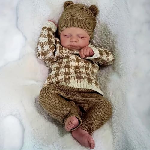 Zero pam Schlafende Reborn-Baby-Puppen Ganzkörper-Junge 45CM Süße Realistische Neugeborene Babypuppen, Die Echt Aussehen Real Life Baby Dolls Vollkörper Weiches Vinyl Zero pam Schlafende Reborn-Baby-Puppen Ganzkörper-Junge 45CM Süße Realistische Neugeborene Babypuppen, Die Echt Aussehen Real Life Baby Dolls Vollkörper Weiches Vinyl von Zero pam