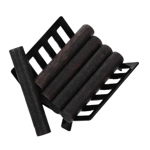 Zerodeko 1 Sätze Dollhouse Miniatur Feuerholz Rack Maßstab Puppenhaus Zubehör für Garten und Küchen Szenen Tragbare Outdoor Möbel mit Schickem Design und Langlebigem Material von Zerodeko