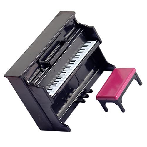 Zerodeko 1 Satz Aufrechte Klavierbank Spielzeug Pp Ob11 Miniatur Stuhl von Zerodeko