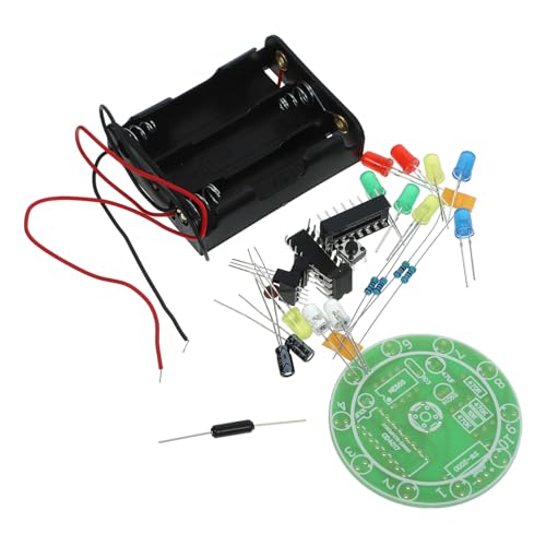 Zerodeko 1 Satz DIY-Stromkreis-Bausätze DIY kleine Glühbirne Lötkit-Projekt Wissenschaftlich zusammengebautes DIY-Experiment mit elektrischen Schaltkreisen Plastik Grün Zerodeko 1 Satz DIY-Stromkreis-Bausätze DIY kleine Glühbirne Lötkit-Projekt Wissenschaftlich zusammengebautes DIY-Experiment mit elektrischen Schaltkreisen Plastik Grün von Zerodeko