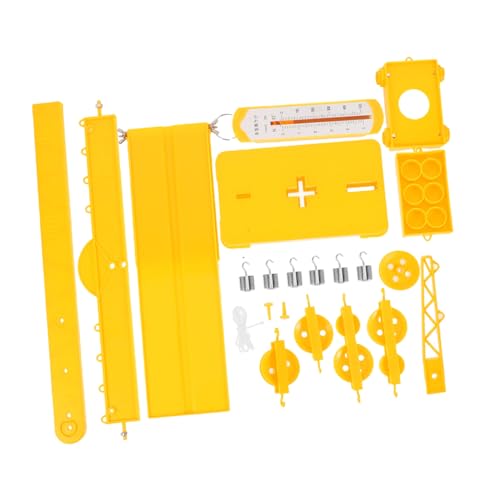 Zerodeko 1 Satz Hebelscheibe -Set Physik experimente Experimentierkasten Physik DIY-Modellbausatz für Physikexperimente Wissenschaftliches Experiment für Plastik Yellow Zerodeko 1 Satz Hebelscheibe -Set Physik experimente Experimentierkasten Physik DIY-Modellbausatz für Physikexperimente Wissenschaftliches Experiment für Plastik Yellow von Zerodeko