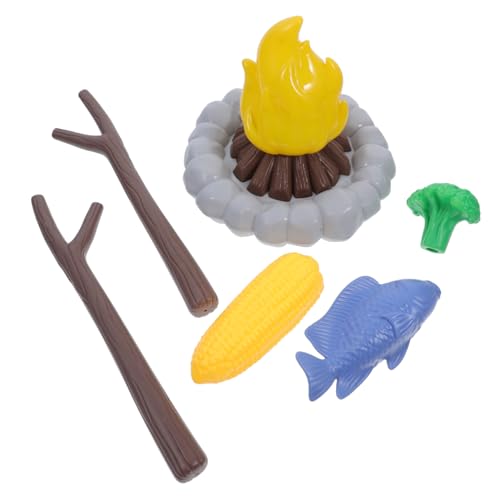 Zerodeko 1 Satz Realistisches Camping Spielset für Täuschend Echtem Grill und BBQ für Rollenspiele im Freien für Partys und Campingaktivitäten Zerodeko 1 Satz Realistisches Camping Spielset für Täuschend Echtem Grill und BBQ für Rollenspiele im Freien für Partys und Campingaktivitäten von Zerodeko