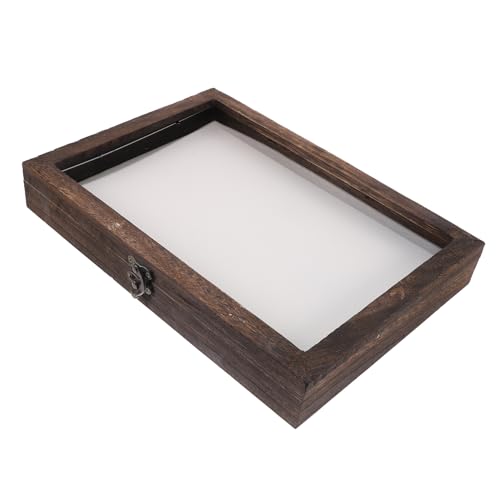Zerodeko 1 Set Box Insektenprobenbox Entomologie Schmetterlingsanzeige Insektenproben Insektenvitrine Rustikale Käferanzeige Für Vitrine Für Schmetterlingsrohrboxen Holz von Zerodeko