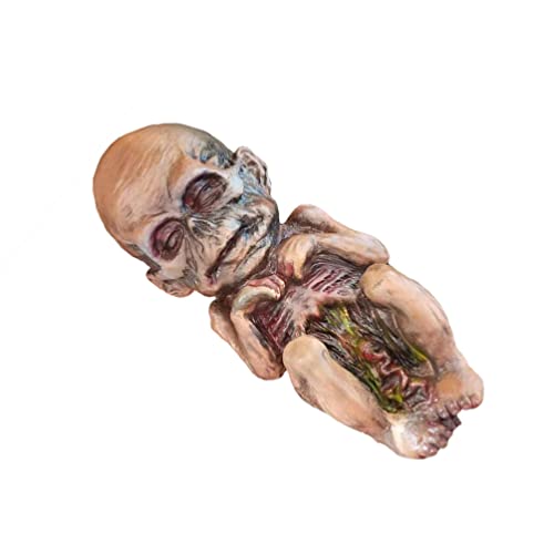 Zerodeko 1 Stück Halloween- Puppen Mumie Gruselige Zombie- Babypuppe Horror- Geist- Puppe Gruselige Puppe Gruselige Geister- Babypuppe für Spukhaus- Ornamente Halloween- Dekoration Requisiten von Zerodeko