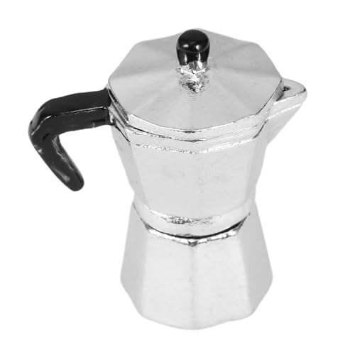 Zerodeko 1 Stück Miniatur-Espresso-Kaffeekanne Für Puppenhaus Mini-Kaffeekanne Spielzeug Puppenhaus-Küchendekorationszubehör Zerodeko 1 Stück Miniatur-Espresso-Kaffeekanne Für Puppenhaus Mini-Kaffeekanne Spielzeug Puppenhaus-Küchendekorationszubehör von Zerodeko