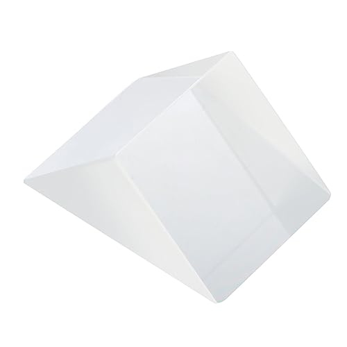 Zerodeko Dreieckprisma Optisches 90° für Physikalische Experimente Tragbares Lehrmittel für Optische Experimente Prismenstütze für Schulklassen und Wissenschaftler Zerodeko Dreieckprisma Optisches 90° für Physikalische Experimente Tragbares Lehrmittel für Optische Experimente Prismenstütze für Schulklassen und Wissenschaftler von Zerodeko