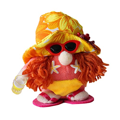 Zerodeko Exquisite Handwerkskunst Bikini Zwerg GNOME Puppe GNOME Figurine Garten Wohnkultur GNOME Puppe von Zerodeko
