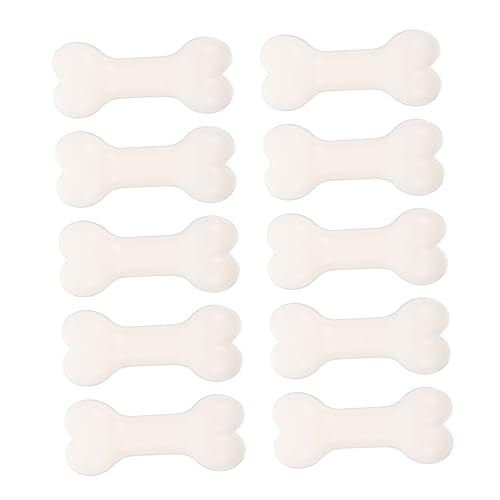 Zerodeko 10 Stück Knochenrequisiten Dekorationen realistische gefälschte Knochen Die Zirkus Halloween Halloween assecoires Halloween-Knochenstütze Halloween-Requisite Plastik Weiß von Zerodeko