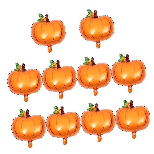 Zerodeko 10 Stück Teiliges Großer Kürbis Folienballons Aluminiumfolie Herbstliche Partydeko für Thanksgiving Fall Party Balloon Geeignet für Saisonale Feierlichkeiten und Herbstliches Zerodeko 10 Stück Teiliges Großer Kürbis Folienballons Aluminiumfolie Herbstliche Partydeko für Thanksgiving Fall Party Balloon Geeignet für Saisonale Feierlichkeiten und Herbstliches von Zerodeko