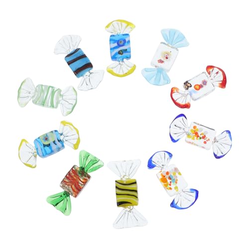 Zerodeko 10 Stück Teiliges Set Vintage Süßigkeiten Ornamente für Partys Hochzeiten und Zuhause Kreative Süßigkeiten Dekoration Langlebige und Einzigartige von Zerodeko