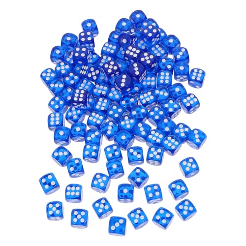 Zerodeko 100 Stück Teiliges Acryl Spielwürfel Transparente Bunte Kristallwürfel Sechseitige Würfel für Brettspiele Partyzubehör Vielseitige Spielrequisiten für Familie und Freunde Zerodeko 100 Stück Teiliges Acryl Spielwürfel Transparente Bunte Kristallwürfel Sechseitige Würfel für Brettspiele Partyzubehör Vielseitige Spielrequisiten für Familie und Freunde von Zerodeko
