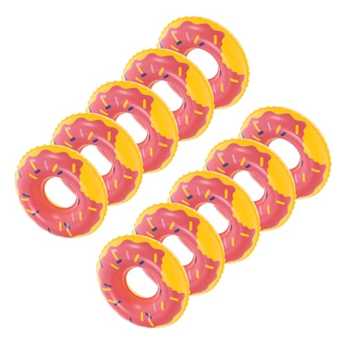 Zerodeko 10Stücke Mini Schwimmring Dekorationen für Puppenhäuser Teiliges Aufblasbare Cartoon Schwimmringe Requisiten für Szenen und Kinderhandwerk Zerodeko 10Stücke Mini Schwimmring Dekorationen für Puppenhäuser Teiliges Aufblasbare Cartoon Schwimmringe Requisiten für Szenen und Kinderhandwerk von Zerodeko