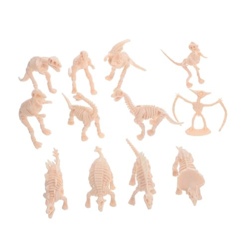 Zerodeko 12 Stück Dinosaurier-skelettmodell Tierskelette Kleine Dinosaurier-spielzeuge Dinosaurierskelette Dinosaurierfiguren Aus Kunststoff Mini-Dinosaurier- Plastik Beige Zerodeko 12 Stück Dinosaurier-skelettmodell Tierskelette Kleine Dinosaurier-spielzeuge Dinosaurierskelette Dinosaurierfiguren Aus Kunststoff Mini-Dinosaurier- Plastik Beige von Zerodeko