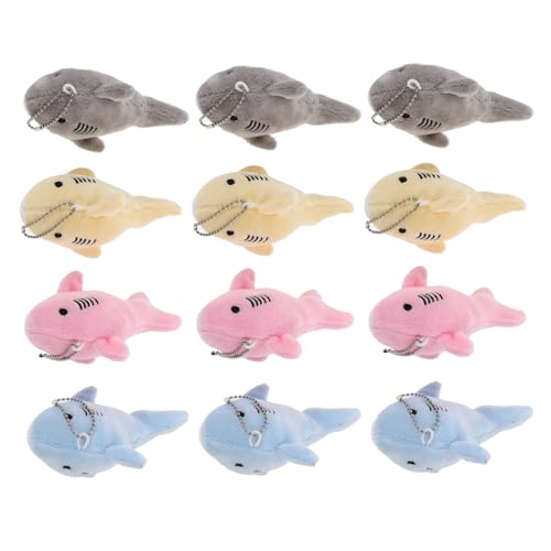 Zerodeko 12 Stück Mini Plüsch Hai Schlüsselanhänger Niedliche Kleine Hai Taschenanhänger Meeres-Themen Partydeko Leichte Rucksack Handtaschen-anhänger in Gemischten Farben Zerodeko 12 Stück Mini Plüsch Hai Schlüsselanhänger Niedliche Kleine Hai Taschenanhänger Meeres-Themen Partydeko Leichte Rucksack Handtaschen-anhänger in Gemischten Farben von Zerodeko