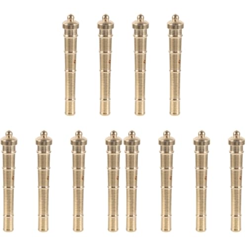 Zerodeko 12stücke Miniatur Kanonenrohr Modell Aus Kupfer Teile Mini Kanonen Zubehör Für Junge Mädchen Pädagogisches Spielzeug Deko Für Schreibtisch Und Regal Perfektes Für Sammler Und Militärfans von Zerodeko