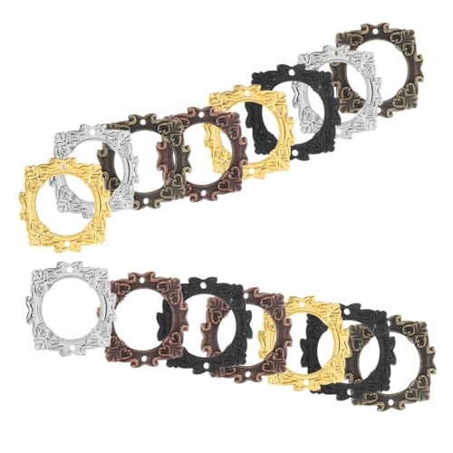 Zerodeko 15 Stück Teiliges Runde Vintage Label Frames aus Robustem Legierungs Material Dekorative Etikettenhalter für Schränke und Büro Vielseitig Einsetzbar für Namenskarten und Zerodeko 15 Stück Teiliges Runde Vintage Label Frames aus Robustem Legierungs Material Dekorative Etikettenhalter für Schränke und Büro Vielseitig Einsetzbar für Namenskarten und von Zerodeko