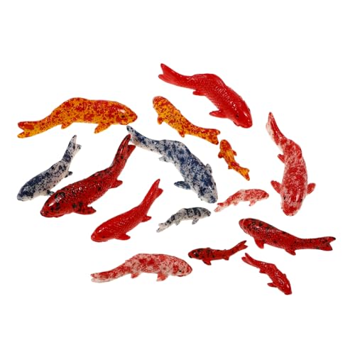 Zerodeko 15stücke Miniatur Fische Figuren Teilig Realistische Kunstharz Dekoration Für Aquarium Garten Miniatur Landschaft Schöne Kleinigkeiten Für Desktop Puppenhaus Kuchenverzierung Zerodeko 15stücke Miniatur Fische Figuren Teilig Realistische Kunstharz Dekoration Für Aquarium Garten Miniatur Landschaft Schöne Kleinigkeiten Für Desktop Puppenhaus Kuchenverzierung von Zerodeko