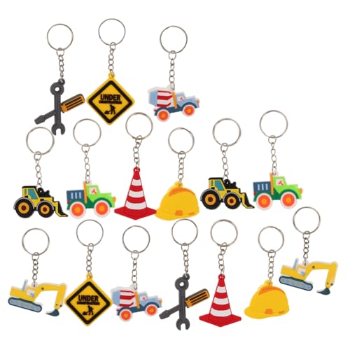 Zerodeko 16 Stück Teiliges Pvc-baumaschinen Inkl Bagger Bulldozer Zementmischer Leicht Sicher für Kindergeburtstag Party-dekoration und Rucksack-anhänger Zerodeko 16 Stück Teiliges Pvc-baumaschinen Inkl Bagger Bulldozer Zementmischer Leicht Sicher für Kindergeburtstag Party-dekoration und Rucksack-anhänger von Zerodeko