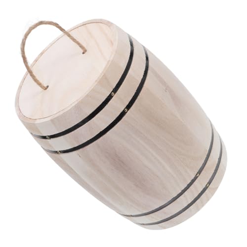 Zerodeko Stifthalter Aus Holz Schreibtisch-Organizer Kaffeebohnen-/teedose Holzornament Holz Für Zuhause Oder Das Büro von Zerodeko