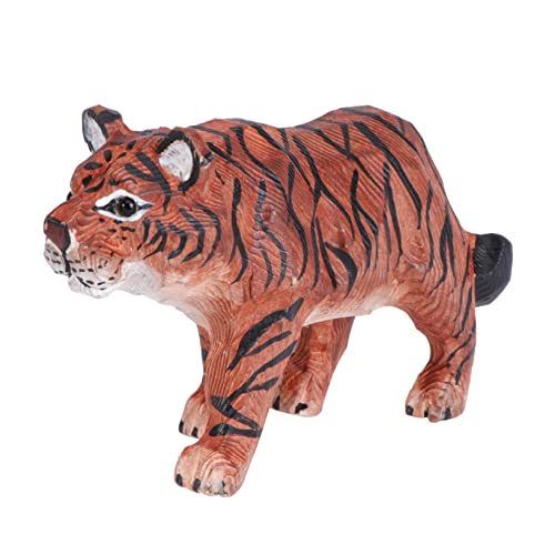 Zerodeko Robuster Holz-Tiger-schmuck Dekorative Schreibtisch-Dekoration Für Und Garten von Zerodeko