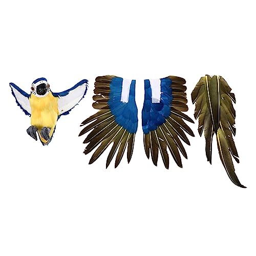 Zerodeko 1pc Vogel Figur Statue Künstliche Papagei Dekoration Garten Ornament Für Wohnkultur Zerodeko 1pc Vogel Figur Statue Künstliche Papagei Dekoration Garten Ornament Für Wohnkultur von Zerodeko